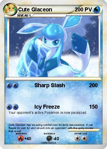 Pokemon Cute Glaceon