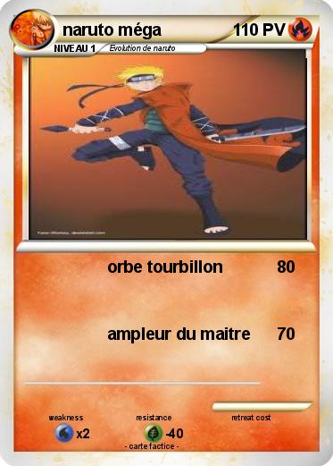Pokemon naruto méga