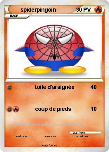 Pokemon spiderpingoin