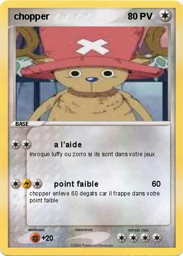 Pokemon chopper