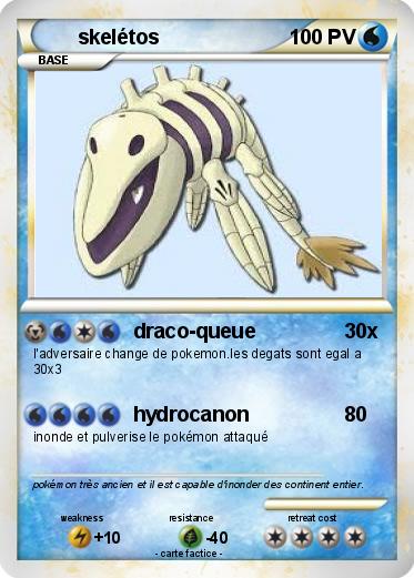 Pokemon skelétos