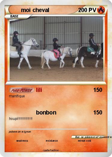 Pokemon moi cheval