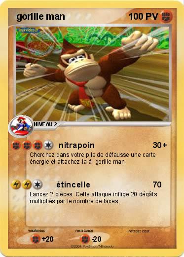 Pokemon  gorille man                                                                                                