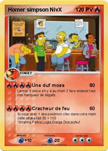 Pokemon Homer simpson NivX