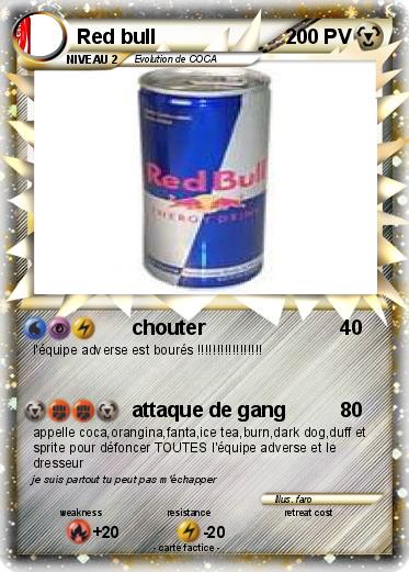 Pokemon Red bull