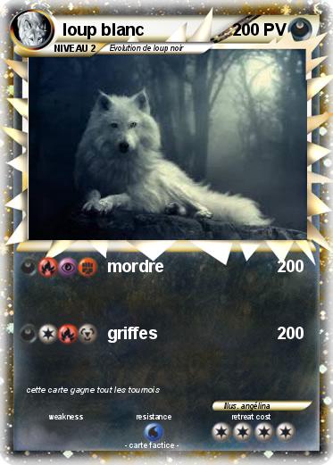 Pokemon loup blanc