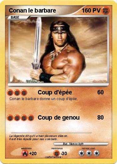 Pokemon Conan le barbare