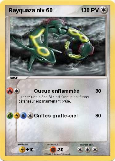 Pokemon Rayquaza niv 60