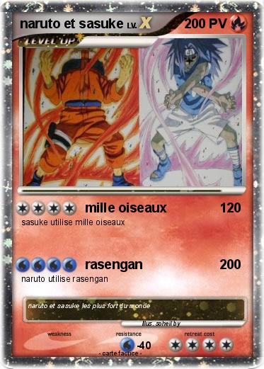 Pokemon naruto et sasuke