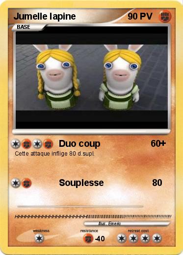 Pokemon Jumelle lapine