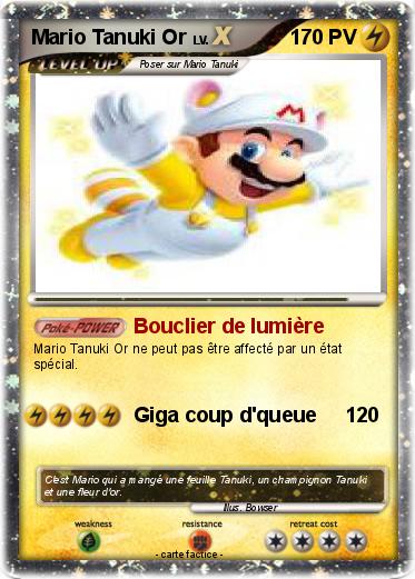 Pokemon Mario Tanuki Or