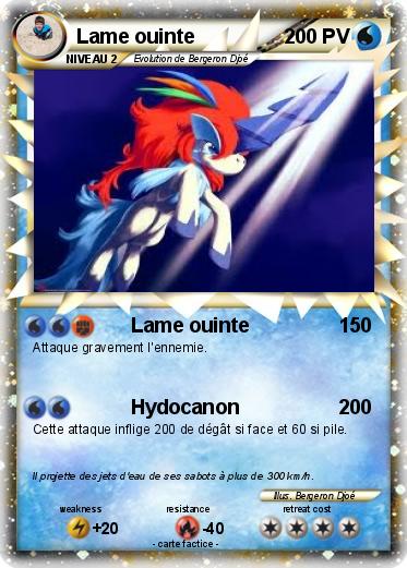 Pokemon Lame ouinte