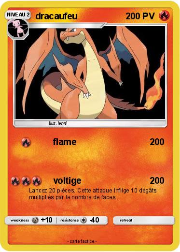 Pokemon dracaufeu