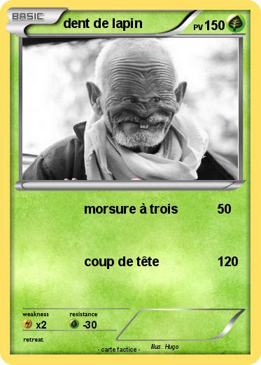 Pokemon dent de lapin