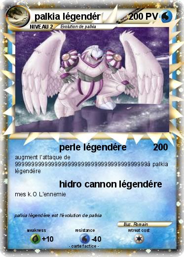 Pokemon palkia légendér