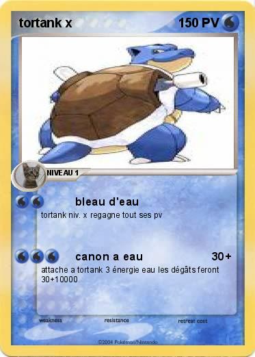 Pokemon tortank x