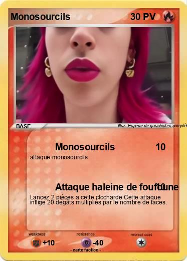 Pokemon Monosourcils