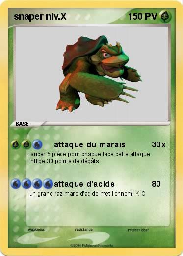 Pokemon snaper niv.X