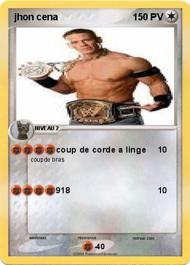 Pokemon jhon cena