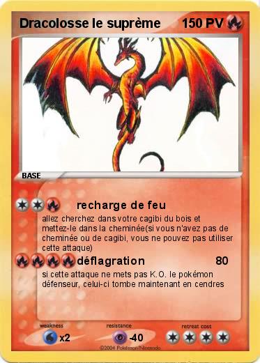 Pokemon Dracolosse le suprème
