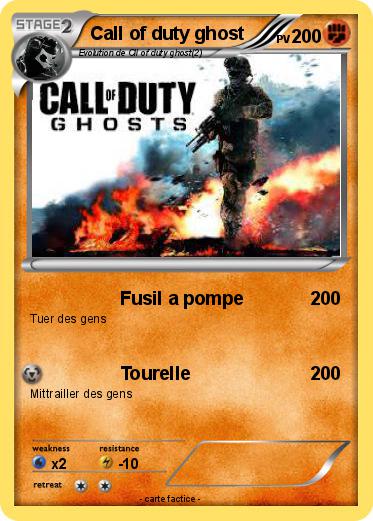 Pokemon Call of duty ghost
