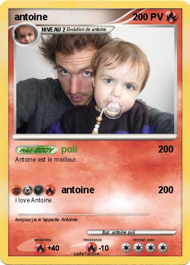 Pokemon antoine