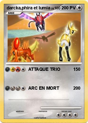 Pokemon darcka,phira et lumia