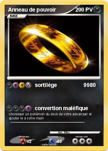 Pokemon Anneau de pouvoir