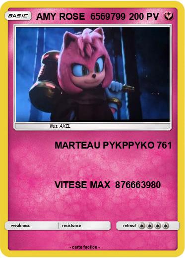 Pokemon AMY ROSE  6569799