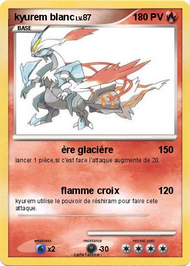 Pokemon kyurem blanc