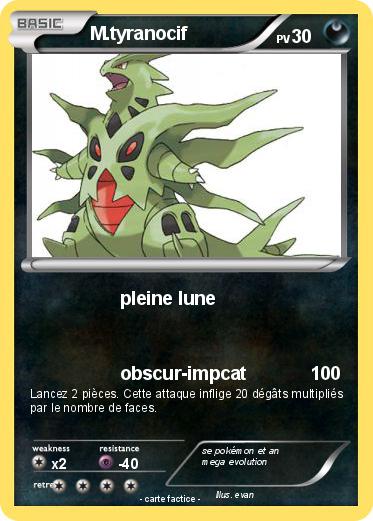 Pokemon M.tyranocif