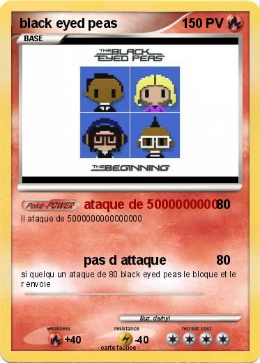 Pokemon black eyed peas