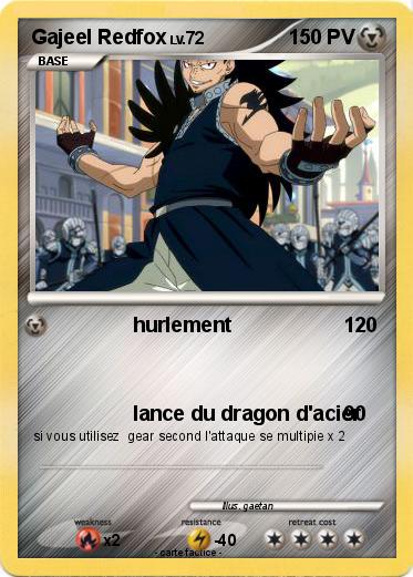 Pokemon Gajeel Redfox