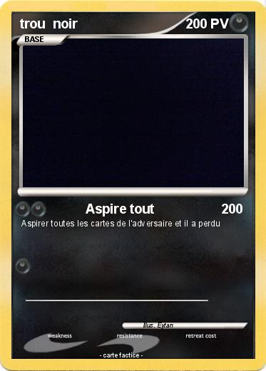 Pokemon trou  noir