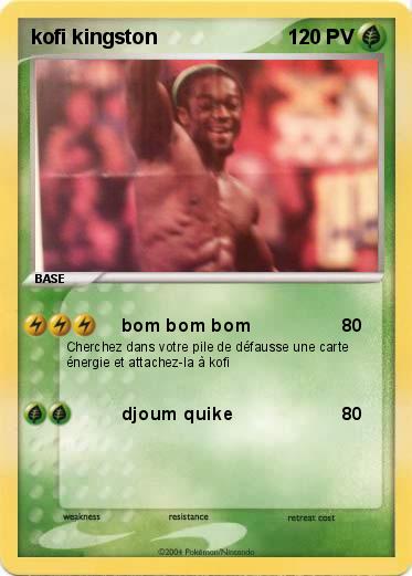 Pokemon kofi kingston