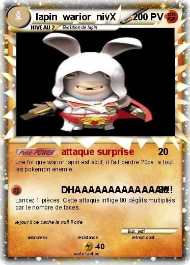 Pokemon lapin  warior  nivX