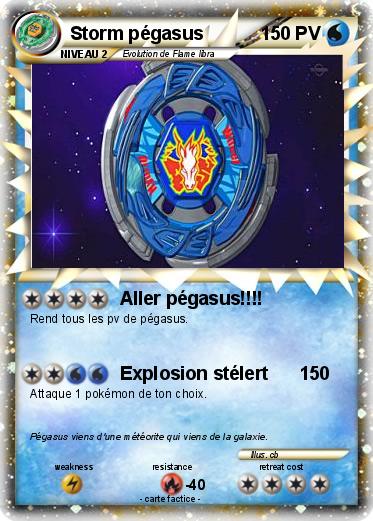 Pokemon Storm pégasus
