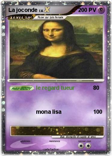 Pokemon La joconde