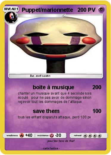 Pokemon Puppet/marionnette