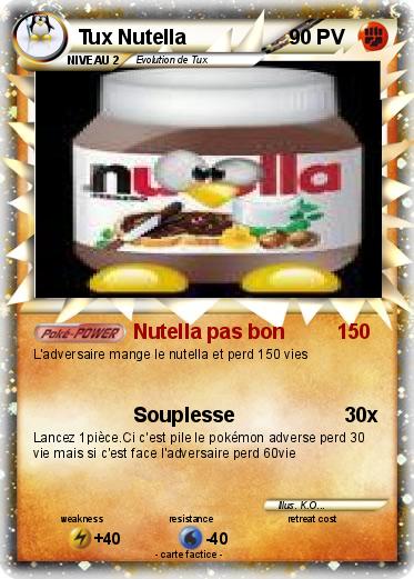Pokemon Tux Nutella