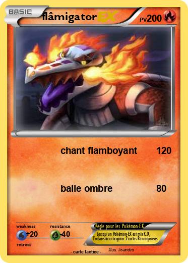 Pokemon flâmigator
