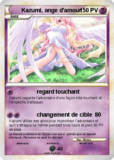 Pokemon Kazumi, ange d'amour