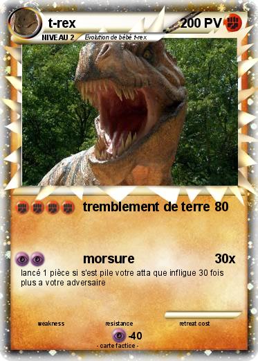 Pokemon t-rex