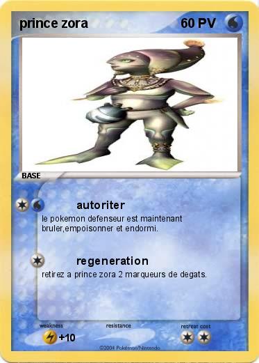 Pokemon prince zora