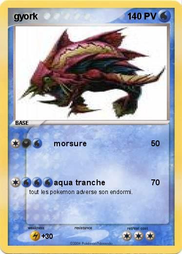 Pokemon gyork