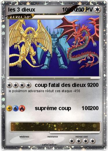 Pokemon les 3 dieux                  10000