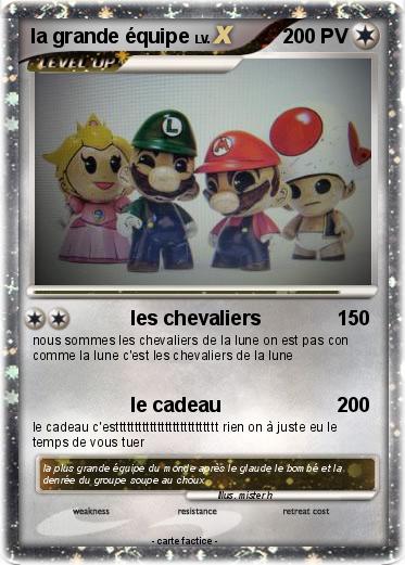 Pokemon la grande équipe