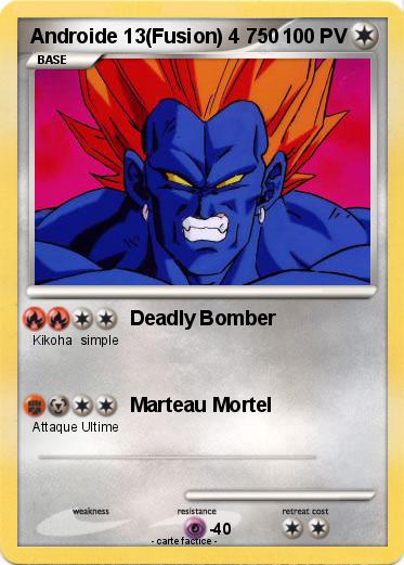 Pokemon Androide 13(Fusion) 4 750