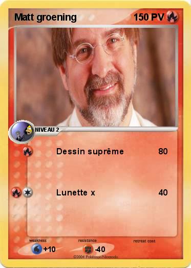 Pokemon Matt groening