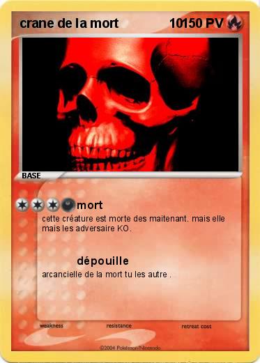 Pokemon crane de la mort              10 